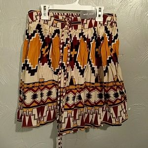 Wet Seal Tribal Skirt